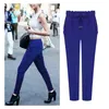 Women Harem Pants Plus size 6XL Elastic Waist Leisure Ankle Length Solid Color Trousers Kpop Female 3 211124