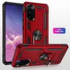 För Moto One 5G ACE Ring Stand Case Armour Cover G Power G Stylus 2021 G9 Power LG Stylo 7 5G 4G