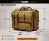 Men's Fashion Briefcase Big Waterproof Business High Capacity office Sling Travel Crossbody Handbags