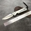 Chris Reeve Grote Sebenza zakmes TC4 titanium legering handvat 9CR18MOV blade survival Outdoor Camping Jacht EDC tools Tactical gear Combat Defense Pocket