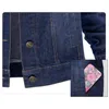 Grande Tamanho 5xl Autumn Winter Women Jacket Denim Slave Longe Short Jeans Jacket Jeans Plus Size Outwear T200319