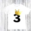 Prince themed Boy 1st 2nd 3rd 4th 5th first second third fourth fifth birthday party decoration shirt gift present Photo props G220223