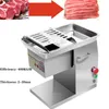 400 kg / h Elektryczny Maszyna do krojenia Commercial Meat Maszyna do cięcia mięsa ze stali nierdzewnej Mięso Krajalnica