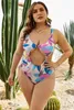 Summer Women Bikinis plus la taille 3XL 4XL 5XL Maillots de bain Sexy beach Maillots de bain Maillot de bain une pièce maillot de bain plus grande taille Maillots de bain 4517