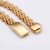 Fashion Mens Stainless Steel Luxury Gold Chain Bracelet Classic Casual Jewelry Boyfriend Groom Gift