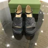 En Kaliteli Kadın Sandalet Lüks Tasarımcı Platformu Ayakkabı Seksi Yüksek Topuklu Deri Boyutu 35-42 XX-0303