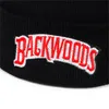 جديد محبوك قبعة بيني backwoods حروف كبيرة النساء الشتاء s للرجال الأزياء الدافئة الصلبة الهيب هوب قبعة للجنسين capsdropshipping