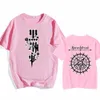 2021ホットアニメブラックバトラートップスOネックヒップホッププリントファッションTシャツY0809