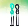 Jump Ropes 6 PCS 2.7 Meters PVC Rope Jumping Exercise Skipping Anti-Slip Handles Sports For Adult Students