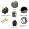 Camping Kochgeschirr Set Tragbare Wandern Picknick Kochgeschirr Mini Gasherd Sets Camping Geschirr Topf Pfanne 1-2Personen Outdoor Reise liefert BT1119