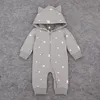 New Spring Autumn Jumpsuits Baby Rompers Cute Cartoon fox Infant Girl Boy Romper Kids Baby Outfits Clothes