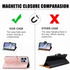 Wallet Phone Cases for iPhone 14 13 12 11 Pro Max X XS XR 7 8 Plus Mandala Embossing Magnetic Buckle PU Leather Flip Stand Cover Case with Card Slots