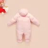 Зимняя детская куртка, комбинезон для мальчика Baby Parka Part Worldwear Девушка вниз лыжник Snowsuit Детский комбинезон H0909