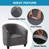 Velvet Club Chair Covers for Armchairs Stretch Sofa Slipcovers Removable Couch Cover Bar Counter Living Room Reception 2109119132281