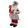 12 Inches Christmas Chef Santa Figurine Doll Accessories Santa Claus Figurines Xmas Pendant Ornaments Party Supplies kids gifts 217635498