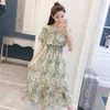 Sexy StraplBeach Drsundresses Vintage Bohemian Maxi Drfemme Boho Floral Women Eleganckie Długie Suknie Vestido Lato X0621