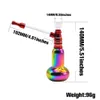 Rainbow Bottle Glass Bowl Pipe Hookah Top met Kleurrijke Waterleidingen Reizen Roken Set