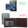 Card Holders Genuine Leather Men's Wallets Male Coin Purse Business & ID Fashion Luxury Solid Murse Small Wallet 2022
