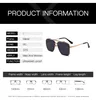 مصمم الأزياء النظارات الشمسية بارد رجال يقودون النظارات الصيفية على طراز الصيف التدرج بني غاسيرس عتيقة شروق الشمس بانك أوكولوس دي 2702