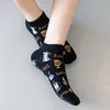 Space Beer Animal Art Funny Men Anime Invisible Summer Low Cut No Show Designer Women Boat Happy Short Cartoon Socks Fancy Ankle Socks X0710