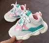 Primi camminatori Autunno Neonata Ragazzo Bambino Infantile Scarpe da corsa casual Fondo morbido Cuciture comode Colore Sneaker per bambini