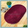 Aessory Bath Home Gardeth Mats Non-Slip Absorberande Soft Mat Rug Memory Foam Badrum Badrum Golvduschprodukter Drop Leverans 2021 XRR