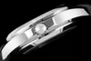 MENSVIKTER 8215 Rörelsekalenderfönster Gummi Watchband Pin Buckle High Armerced Glass Mirror Luxury Watch209b