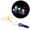 Kolorowe LED Flashing Magic Rail Rolling Koło zamachowe Yo-Yo Ball Zabawka dla dzieci Gifts G1125