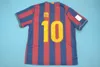 Barcelona jersey barca # 10 MESSI # 9 Ibrahimovic 2009 2010 Retro Fußball-Trikot Pedro nach Hause klassischen Vintage-Fußballhemd Henry Camiseta de futbol 09 10 A.INIESTA
