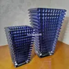 High-grade quality 4 colors glass crystal vases fashion ornaments