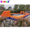 Custom portable blow up Inflatable football Pitch,Inflatables soccer field,aerated footballs Court Arena for outdoor game