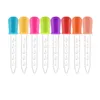 10 färger andra drinkware 5ml silikon flytande droppare plast pipetter överföring eyedropper med glödlampa för godis olja kök barn gummy gör mögel fhl346-zwl692