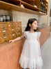 3 colores de alta calidad para niños y niñas vestido de verano para niñas vestidos de princesa de encaje para niñas ropa de boda de manga corta 8593685