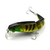 Balıkçılık Lures Esnek Yapay Çok Eklemli Yem Kancalar Balıkçılık Aracı Mücadele Crankbait levrek Pike Walleye Bass 170 W2