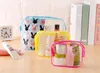 투명 화장품 가방 목욕 씻어 클리어 메이크업 가방 여성 지퍼 주최자 여행 PVC 화장품 케이스 SXM3