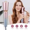 ZHIBAI Automatic Pink Anti-Scalding Shell Thermostatic Hair Styling Tools Iron Stick Big Wave Curler