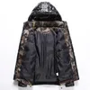 Heren down parkas 2022 winter mannen warme dikke jas heren casual modieuze modieuze glanzende glanzende waterdichte waterdichte katoenen gekatelde jassen 4xl phin22