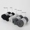 10 PairsLot Hohe Qualität Männer Bambus Faser Socken Glücklicher Mann Kleid Socken Männlichen Winter Warme Lange socken Schwarze Strümpfe für Geschenk H0911296601145