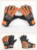 Målvakthandskar Finfersave Professional Anti-Slip Latex Soccer Glove S Men Child Goalie Wrist Guard Football Accessories239L