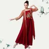 Costume folklorique traditionnel chinois Hanfu pour femmes, scène de danse de la dynastie Han, vêtements de cosplay de fées, brodés, costume ancien oriental