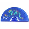 33cm Chinese Traditional Martial Arts Folding Tai Chi Fan Kung Fu Performance Chinese Dancing Fans