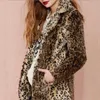 S/4Xl Women Fake Fur Outwears Long Section Mixed Color Winter Autumn Female Fake Fur Overcoat Large Size Fashion Fur Coats J3170 210927