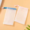 Soap Blister Bubble Net Mesh Face Wash Froth Nets Soaps Meshes Bag Manual Pouch Drawstring Storage Bags Bathroom Accessories BH5501 TYJ