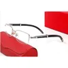 ヴィンテージの新しい正方形のメガネの半フレームの男性の男性のサングラス縁の眼鏡のための反射防止の澄んだレンズの処方箋眼鏡フランス語