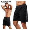 Novo Corrida Running Mens Summer Plus Size XS-3XL Compressão Quick Seco Mesh Fitness Sport Sport Shorts com Basquete de Bolso C0222