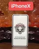 Lion Head Screen Protector غطاء كامل الغراء الزجاج المقسى فيلم لفون 13 ميني 5.4 برو 6.1 ماكس 6.7 XR X XS Max 7 8 Plus مع حزمة OPP