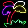 Kolorowe drzewo znak domu restauracja hotel dekoracje ścienne Kolorowe LED Neon Light 12 V Super Bright