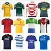 2021 S afrique maillot français Italia Australie Maori Palestine SierraLeone Janpan Rugby Maillots Chemises Chemises de sport d'équipe