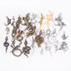 Animais de répteis séries de lagartos charme metal encantos mixados 100g pingentes de pingentes Diy Brincos jóias fazendo artesanato artesanal descobertas de jóias1170609