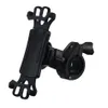 Universele fiets telefoonhouder 360 graden verstelbare houder DC08-Z Motorfiets Bike Mobilephone Mount Stand met PE-zak